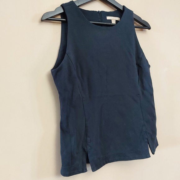 Banna Republic Navy tank top with back zipper - Picture 2 of 8
